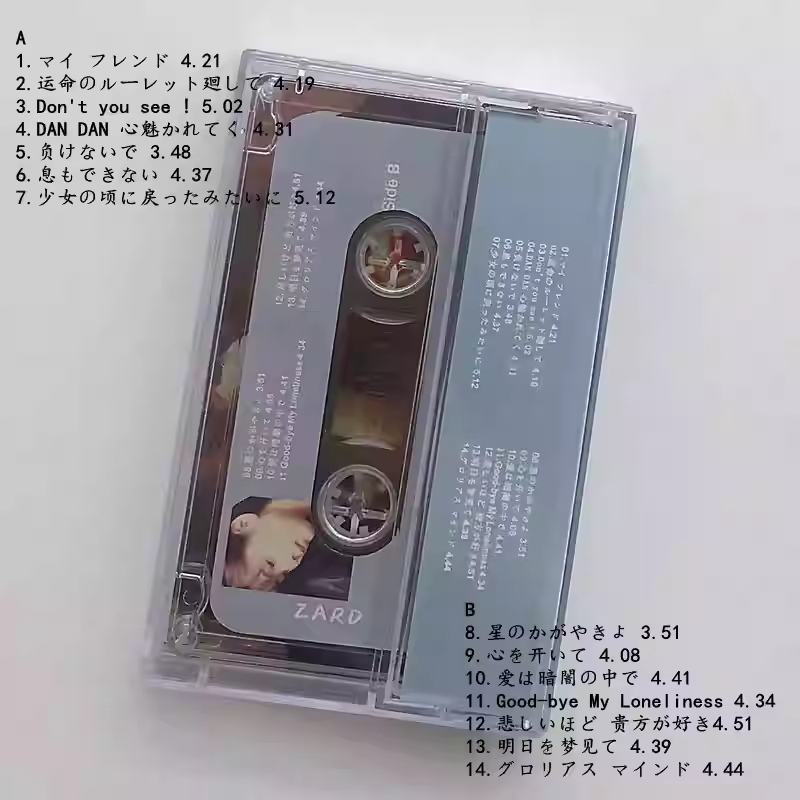 J-Pop Album ZARD Cassette Tape - đánh giá và giá Audio Music For