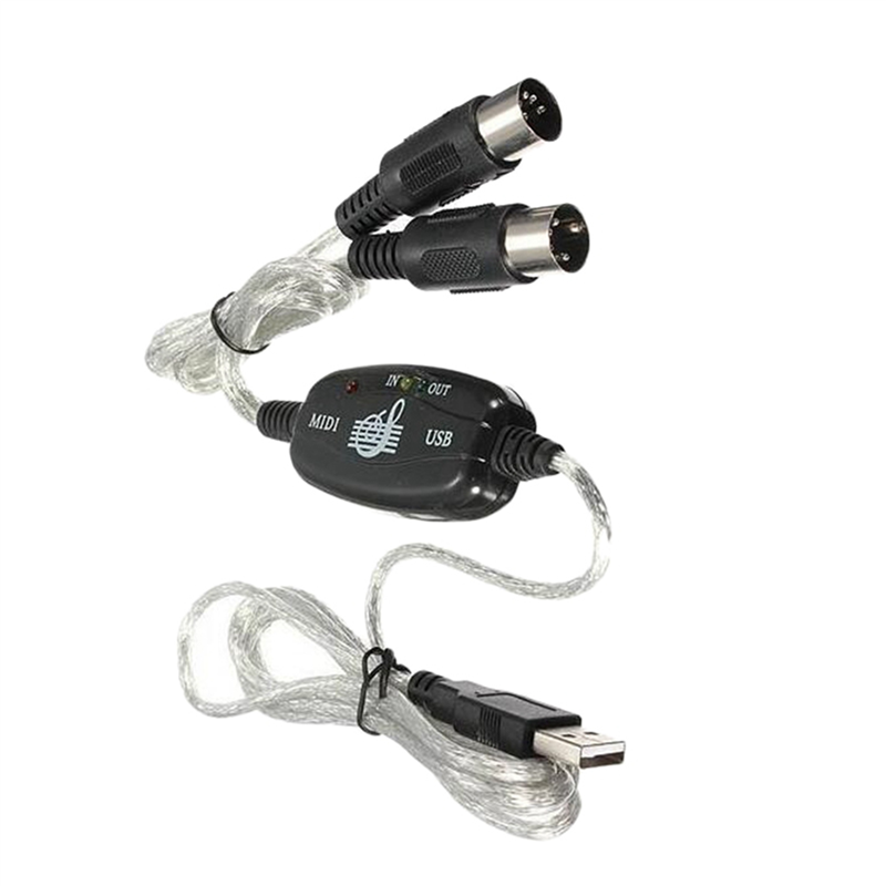B50B-2X USB To MIDI 5Pin Cable - đánh giá và giá Audio Music Editing