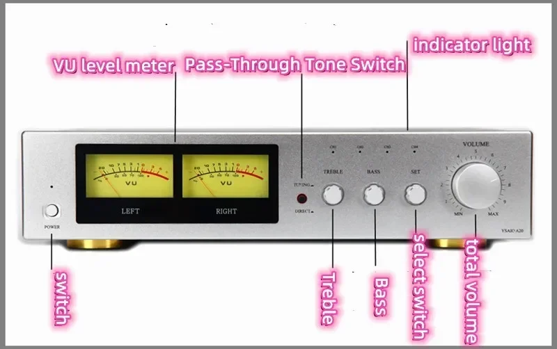 AC220V AC110V 200W*2 2.0 Chann - đánh giá và giá Audio Music Effect