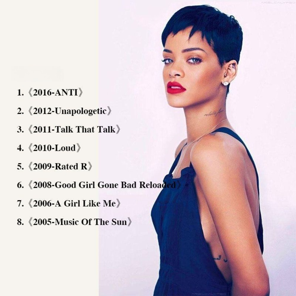 Rihanna 8CD（only Disc）Collecti - đánh giá và giá Audio Music Free