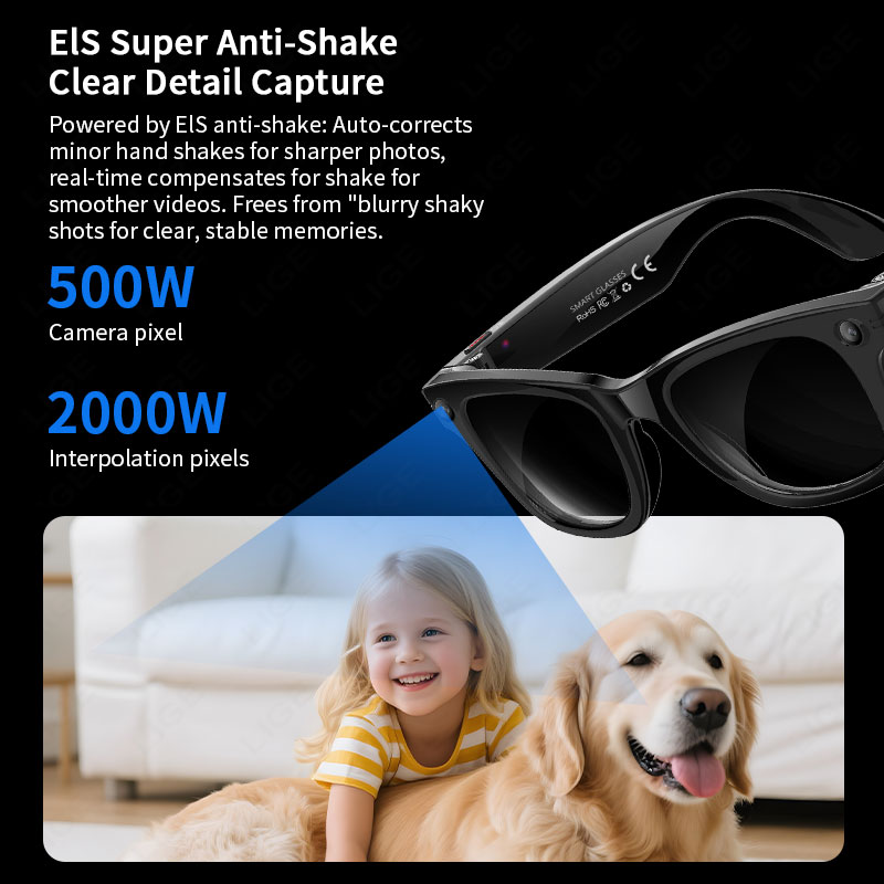 New Upgrade Smart Glasses 5MP  - đánh giá và giá Audio Music Recognition