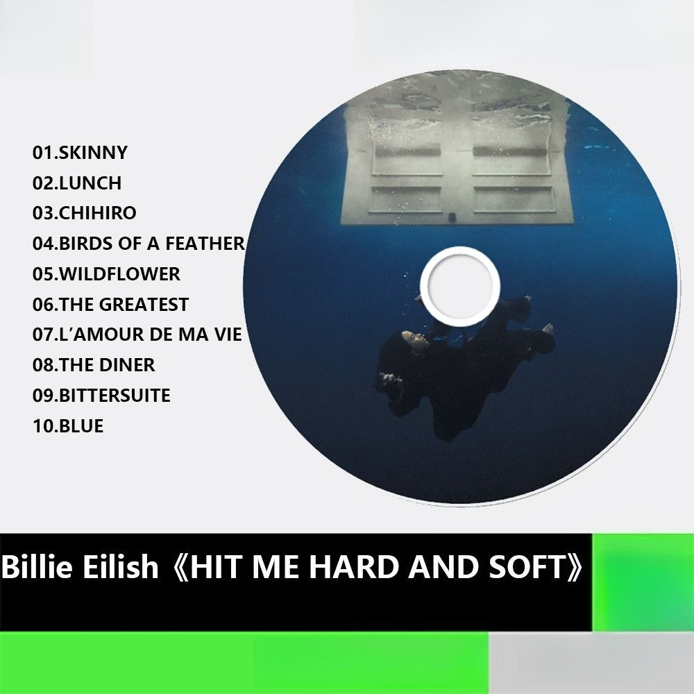 Billie Eilish CD | HIT ME HARD - đánh giá và giá Audio Music Free