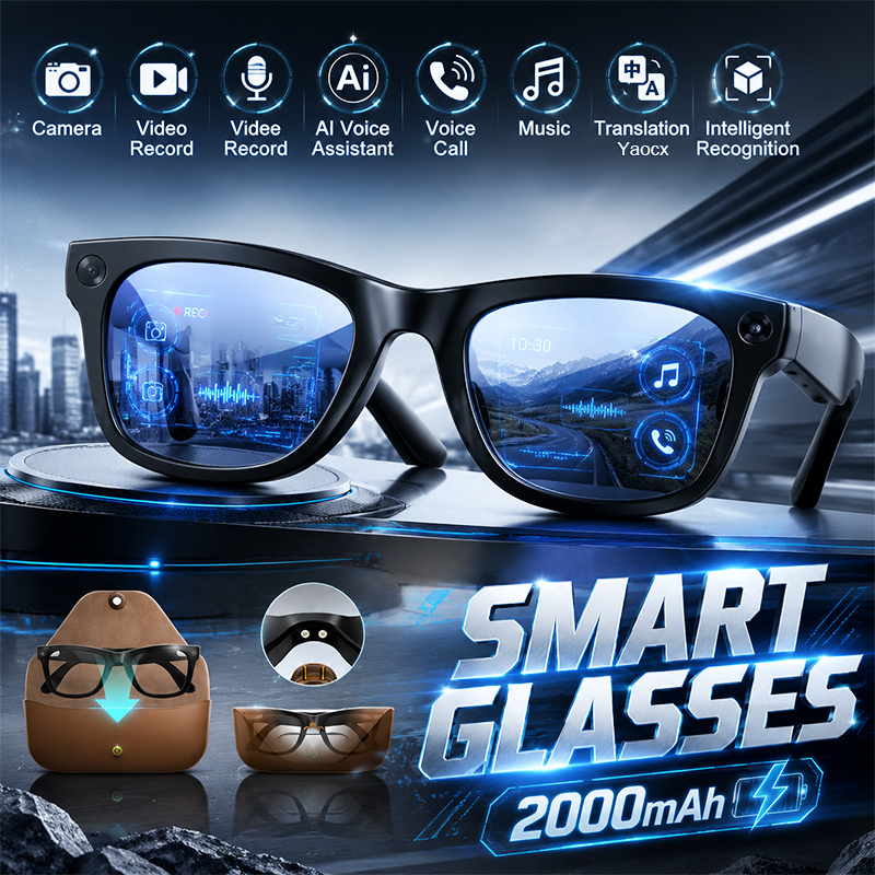 New Smart Glasses Intelligent  - đánh giá và giá Audio Music Recognition