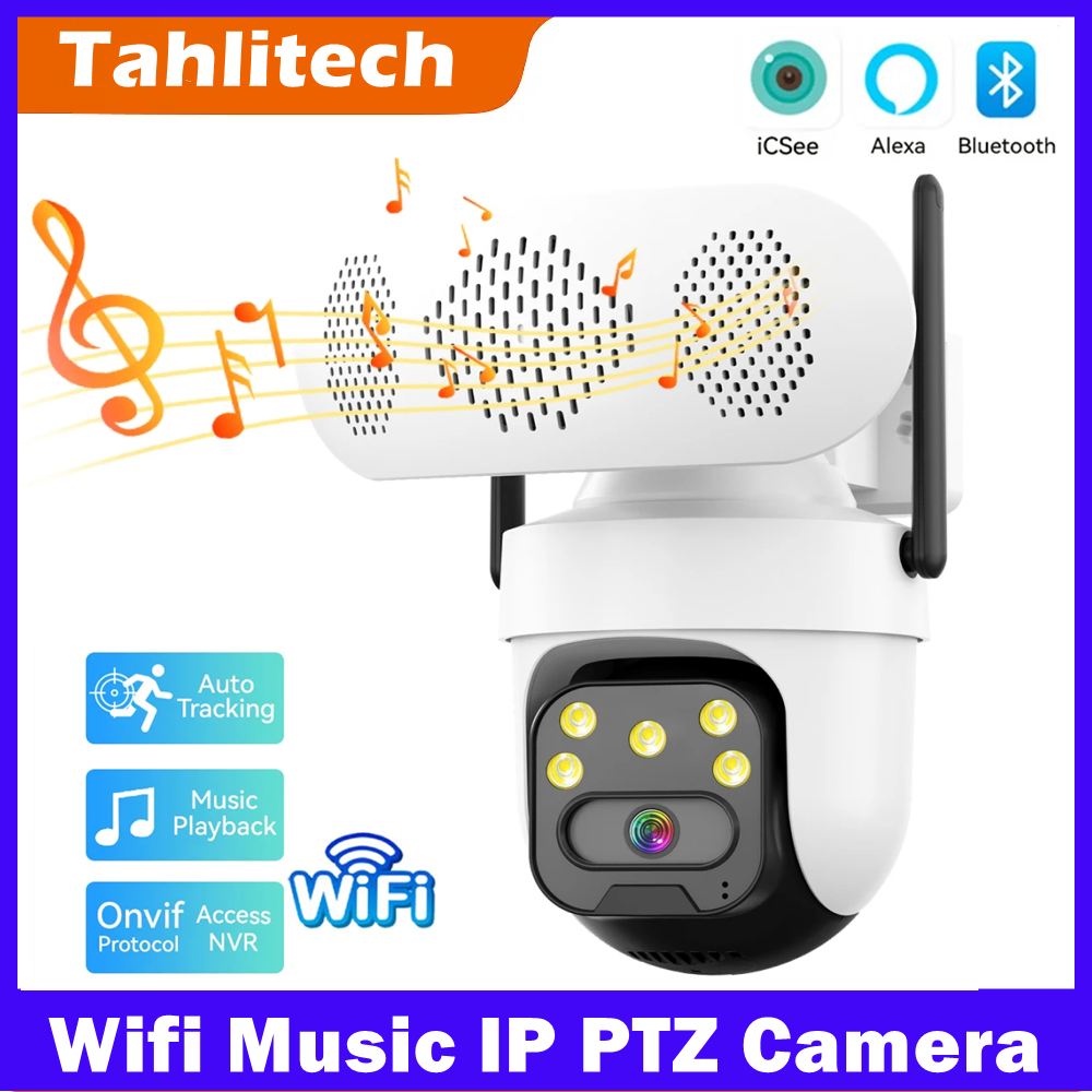 Wireless IP Camera Play Music  - đánh giá và giá Audio Music Track