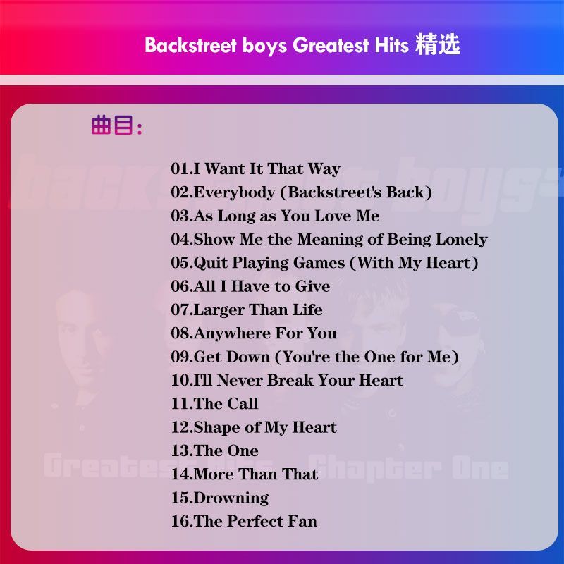 Music Audio CD Backstreet Boys - đánh giá và giá Audio Music For