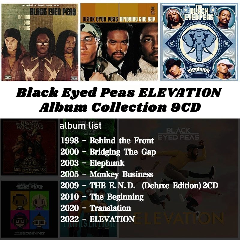 Black Eyed Peas Complete 9CD M - đánh giá và giá Audio Music For