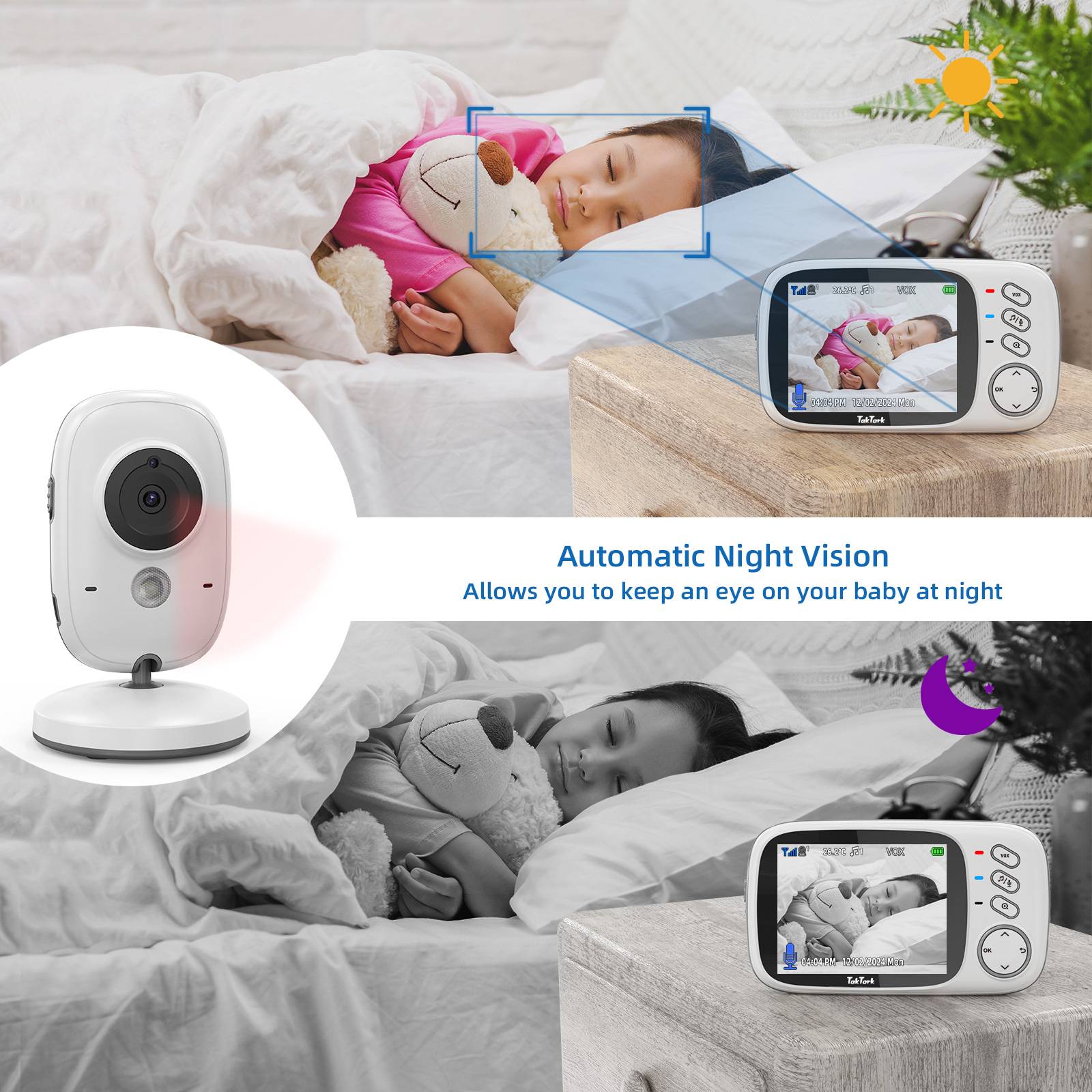 TakTark 3.2 Inch Wireless Vide - đánh giá và giá Audio Music Effect