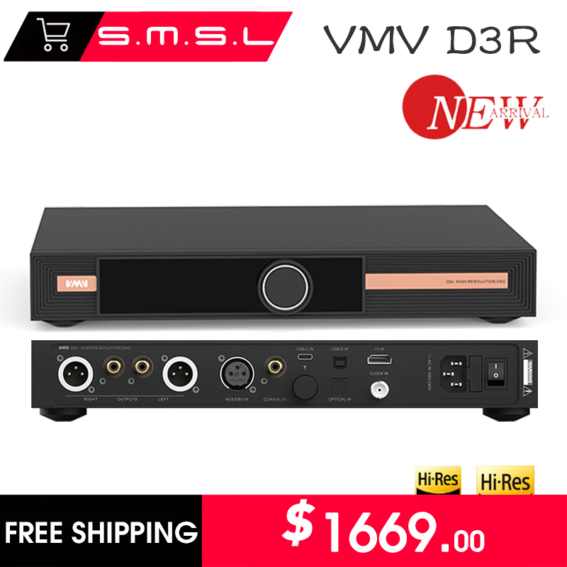 SMSL VMV D3R Flagship Edition  - đánh giá và giá Audio Music Editing