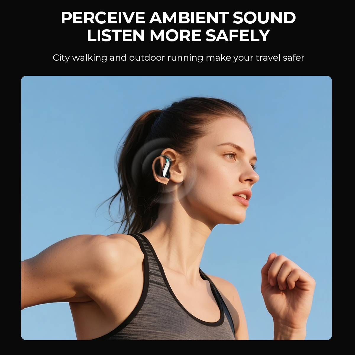 Open-ear Bluetooth Headphones  - đánh giá và giá Audio Music Free