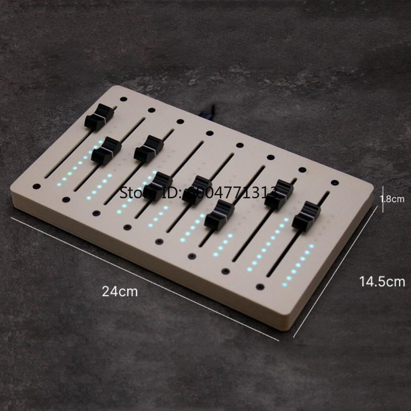 8 Track MIDI Fader Controller  - đánh giá và giá Audio Music Track