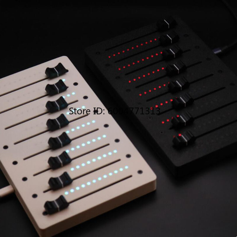 8 Track MIDI Fader Controller  - đánh giá và giá Audio Music Track