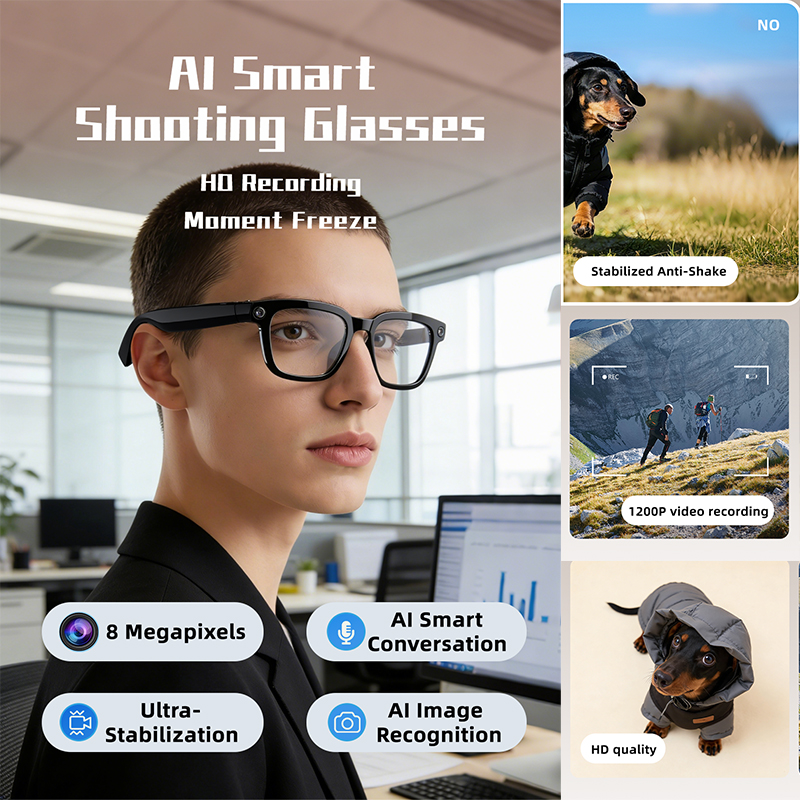 800W Smart Shooting Glasses An - đánh giá và giá Audio Music Recognition