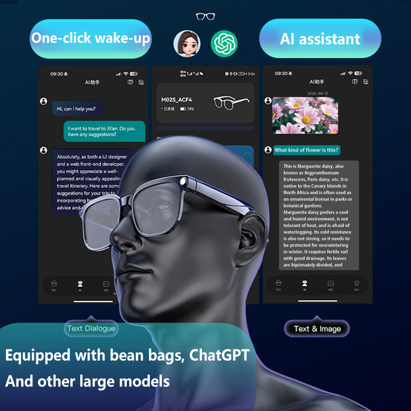 AI Smart Glasses with Camera 4 - đánh giá và giá Audio Music Recognition